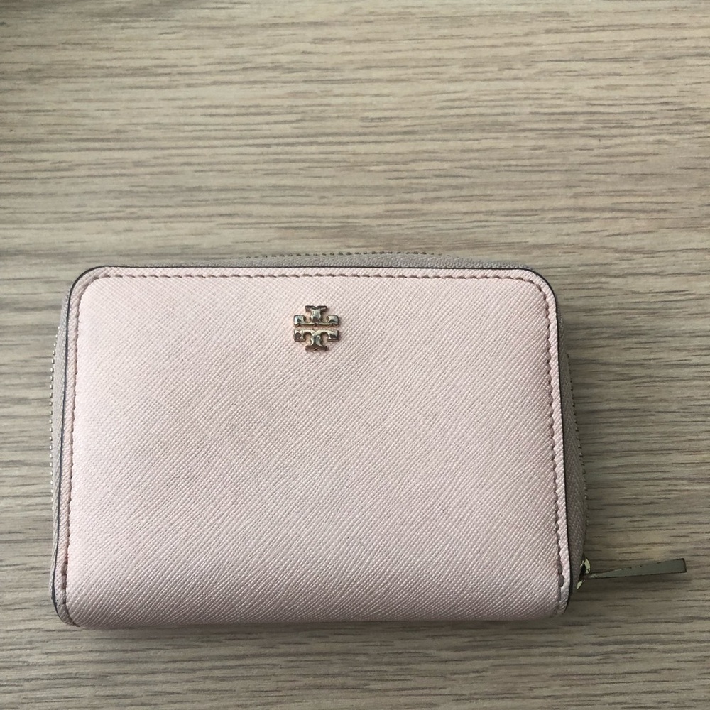 Tory Burch Robinson Mini Wallet Pink